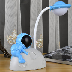 Astronaut Moon Night Light LED Desk Lamp for Students