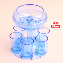 Transparent Wine Decanter Set with 6 Glasses