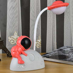 Astronaut Moon Night Light LED Desk Lamp for Students