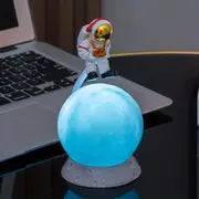 Suspended Space Astronaut Moon Night Light (1pc)