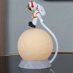 Suspended Space Astronaut Moon Night Light (1pc)
