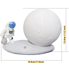 Moon Lamp Astronaut Creative Rotating Starry Light