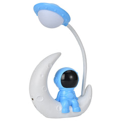 Astronaut Moon Night Light LED Desk Lamp for Students