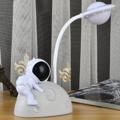 Astronaut Moon Night Light LED Desk Lamp for Students