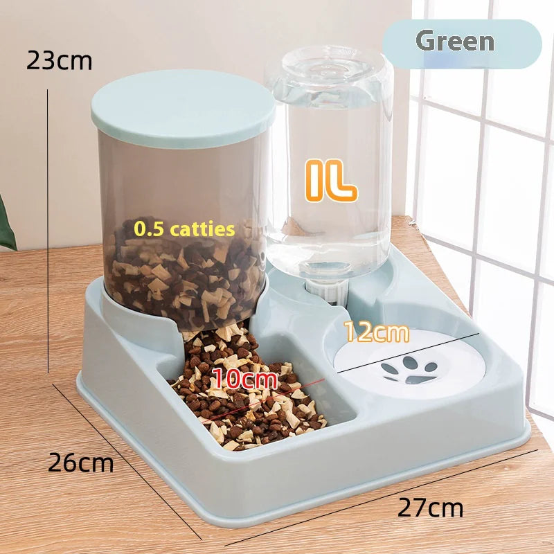 Cat Feeding Water Feeder