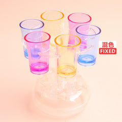 Transparent Wine Decanter Set with 6 Glasses